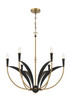 Minka-Lavery - 5696-782 - Six Light Chandelier - Miller - Legacy Brass