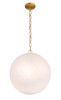Minka-Lavery - 5213-732 - One Light Pendant - Marbelle - Legacy Brass
