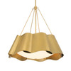 Minka-Lavery - 3954-732 - Four Light Pendant - Waveform - Legacy Brass