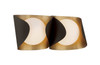 Minka-Lavery - 3772-855 - Two Light Vanity - Flare - Dark Bronze