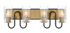 Minka-Lavery - 3764-876 - Four Light Vanity - Orla - Legacy Brass