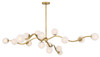 Minka-Lavery - 3749-732 - 16 Light Chandelier - Curven - Legacy Brass