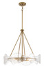 Minka-Lavery - 3695-732 - Six Light Pendant - Elora - Legacy Brass