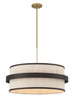 Minka-Lavery - 3686-886 - Six Light Pendant - Harbor Wrap - Dark Bronze