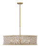 Minka-Lavery - 3646-870 - Eight Light Pendant - Horsmore - Painted Legacy Brass
