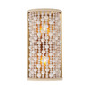 Minka-Lavery - 3642-870 - Two Light Wall Sconce - Horsmore - Painted Legacy Brass