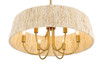 Minka-Lavery - 3605-732 - Six Light Pendant - Hellia - Legacy Brass