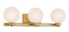 Minka-Lavery - 3493-732 - Three Light Vanity - Mooncrest - Legacy Brass
