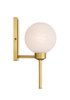 Minka-Lavery - 3491-732 - One Light Vanity - Mooncrest - Legacy Brass