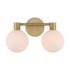 Minka-Lavery - 2992-732 - Two Light Vanity - Fenton - Legacy Brass