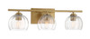 Minka-Lavery - 2723-732 - Three Light Vanity - Glint - Legacy Brass