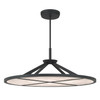 Minka-Lavery - 2688-66-L - LED Pendant - Stiles - Sand Coal Black