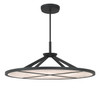 Minka-Lavery - 2688-66-L - LED Pendant - Stiles - Sand Coal Black