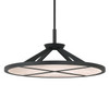 Minka-Lavery - 2687-66-L - LED Pendant - Stiles - Sand Coal Black