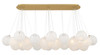 Minka-Lavery - 2637-732 - 12 Light Island Pendant - Langford - Legacy Brass