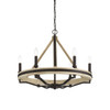 Minka-Lavery - 2626-860 - Six Light Chandelier - Sonoma - Dark Bronze