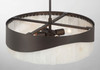Minka-Lavery - 2094-860 - Four Light Pendant - Sway - Dark Bronze