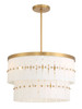 Minka-Lavery - 2086-732 - Six Light Pendant - Coronelle - Legacy Brass