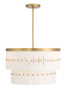 Minka-Lavery - 2086-732 - Six Light Pendant - Coronelle - Legacy Brass