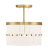 Minka-Lavery - 2083-732 - Three Light Convertible Semi-Flush - Coronelle - Legacy Brass