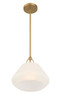 Minka-Lavery - 197-732 - One Light Pendant - Orion - Legacy Brass