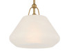 Minka-Lavery - 197-732 - One Light Pendant - Orion - Legacy Brass