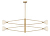 Minka-Lavery - 195-732 - Four Light Chandelier - Orion - Legacy Brass