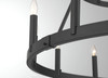 Minka-Lavery - 1717-66A - 18 Light Chandelier - Dutton - Coal Black