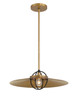 Minka-Lavery - 155-876 - One Light Pendant - Newburie - Legacy Brass