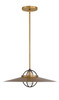 Minka-Lavery - 155-876 - One Light Pendant - Newburie - Legacy Brass