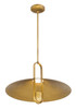 Minka-Lavery - 152-876 - One Light Pendant - Goldenridge - Matte Black