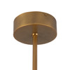 Alora - CH346028VBAR - LED Chandelier - Dahlia - Vintage Brass/Alabaster