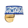 Alora - WV675208BGBL - Two Light Bathroom Vanity - Scout - Brushed Gold/Blue Linen