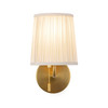 Alora - WV675106BGWL - One Light Bathroom Vanity - Scout - Brushed Gold/White Linen