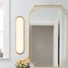 Alora - WV653022BGAR - LED Bathroom Vanity - Evelyn - Brushed Gold/Alabaster
