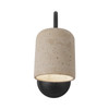 Alora - WV592105MBTRV - One Light Bathroom Vanity - Bromley - Matte Black/Travertine