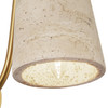 Alora - WV592105BGTRV - One Light Bathroom Vanity - Bromley - Brushed Gold/Travertine