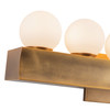 Alora - WV364521VB - LED Bathroom Vanity - Sinclair - Vintage Brass