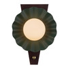 Alora - WS354012PGN - One Light Wall Sconce - Furrow - Pine Green