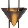 Alora - WS341328STA - Three Light Wall Sconce - Versus - Aged Steel