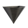 Alora - WS341108STA - One Light Wall Sconce - Versus - Aged Steel