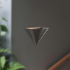 Alora - WS341108STA - One Light Wall Sconce - Versus - Aged Steel