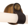 Alora - VL312520VBGO - LED Bathroom Vanity - Ledger - Vintage Brass
