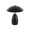 Alora - TL437409GBK - LED Table Lamp - Poppy - Glossy Black