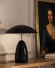 Alora - TL437012GBK - LED Table Lamp - Poppy - Glossy Black