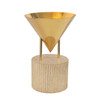 Alora - TL341015PTB - One Light Table Lamp - Versus - Patina Brass