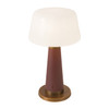 Alora - TL314106BGD - LED Table Lamp - Clemence - Burgundy