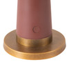 Alora - TL314106BGD - LED Table Lamp - Clemence - Burgundy