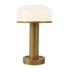 Alora - TL308706VBGO - LED Table Lamp - Vienna - Vintage Brass
