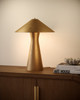 Alora - TL303418VB - One Light Table Lamp - Blair - Vintage Brass